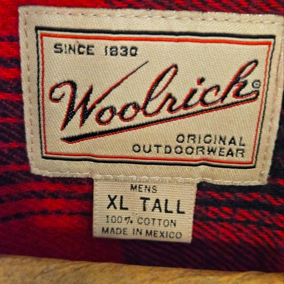 WOOLRICH Men's Shirt Tall - Picture 4 of 7